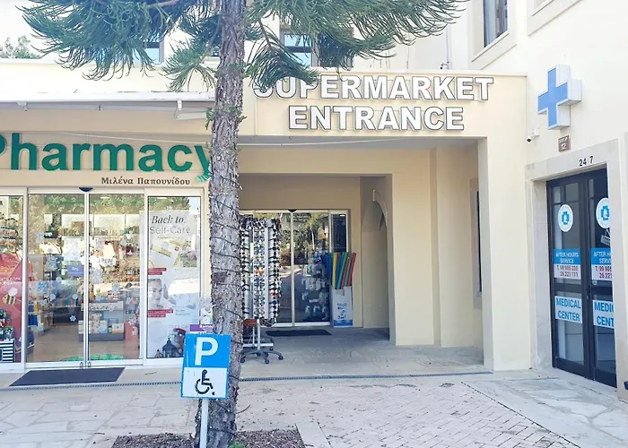 Gartenwohnung Mit Meerblick - Aphrodite Hills Erleben *